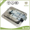 GL-12128 Cerradura de pestillo de paleta de caja de herramientas de aluminio con llaves